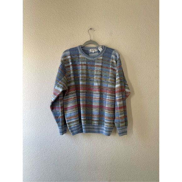 Vintage mens‎ norm Thompson textured sweater size medium - Picture 1 of 5